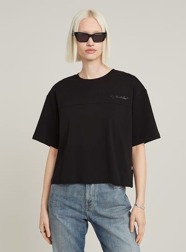 G-Script Loose Top
